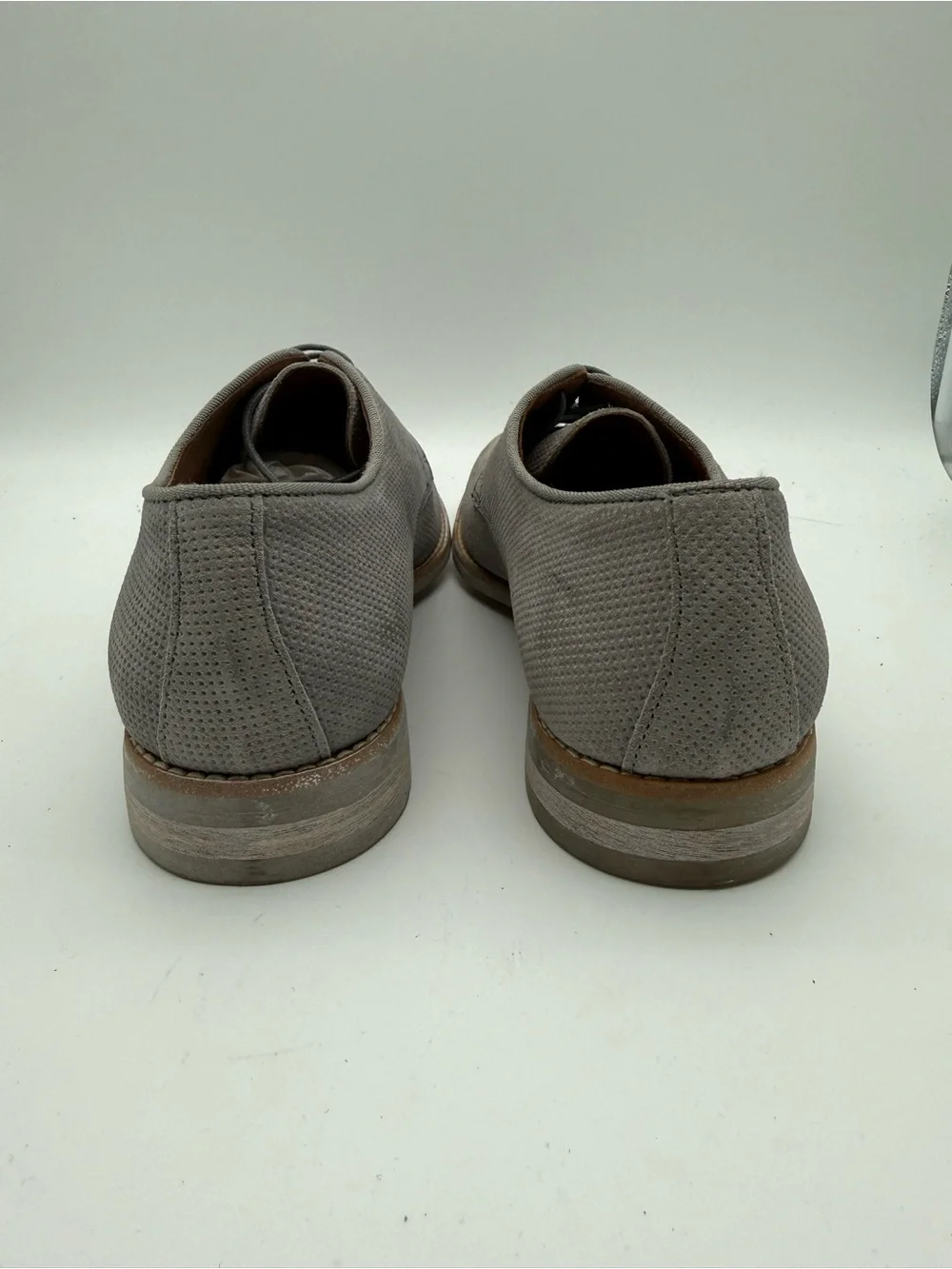 BRAND NEW Kenneth Cole New York ‘Right Time’ Oxfords Gray Suede Men’s Size 10 M